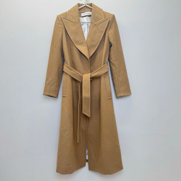 Veronica Beard Wool Trench Coat - Picture 2 of 16